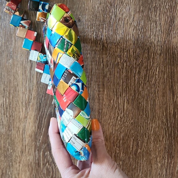 Small Candy Wrapper Shoulder Bag - Picture 3 of 11